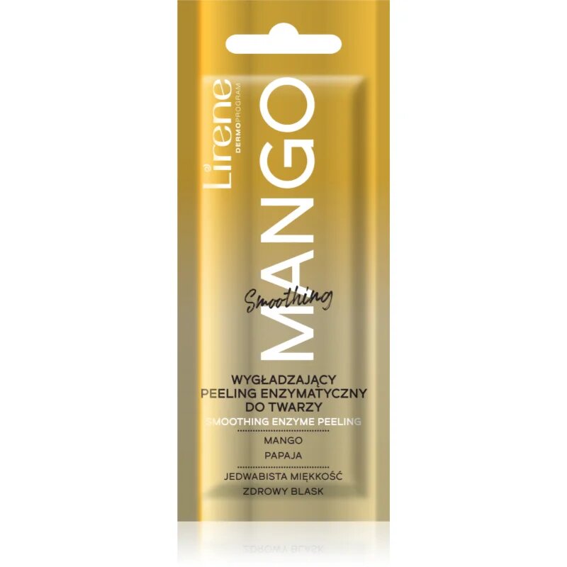 Lirene Face Mask Smoothing Mango gladilni piling 6 ml