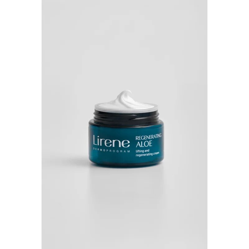 Lirene Hydration & Nourishment Regenerating Aloe regeneracijska lifting krema z aloe vero in karitejevim maslom 50 ml