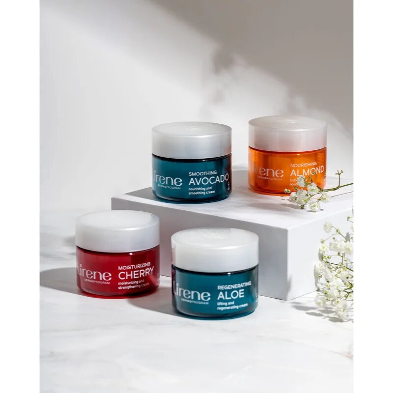 Lirene Hydration & Nourishment Regenerating Aloe regeneracijska lifting krema z aloe vero in karitejevim maslom 50 ml