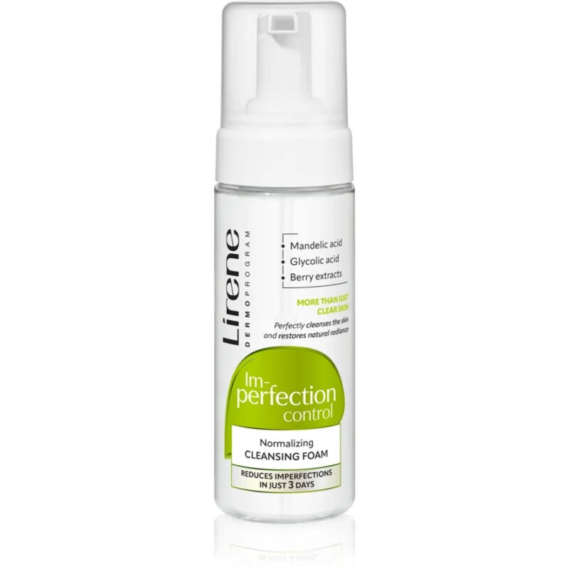 Lirene Imperfection Control Cleansing Foam čistilna pena za mastno in problematično kožo 150 ml