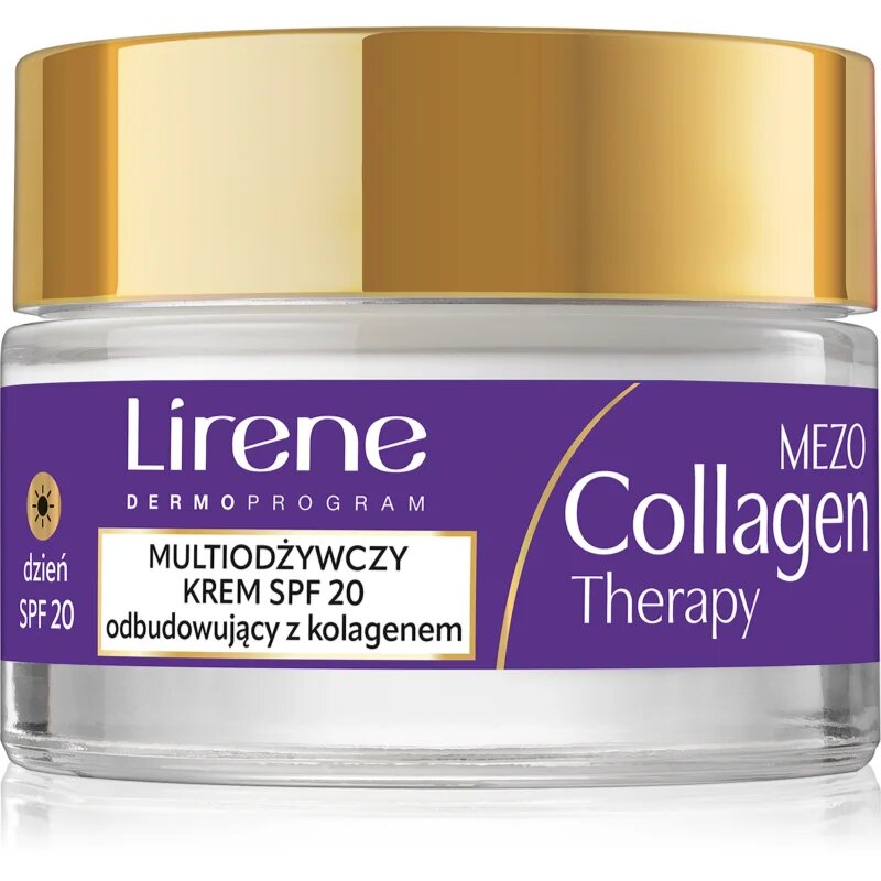 Lirene Mezo Collagen Therapy 70+ hranilna dnevna krema za zrelo kožo SPF 20 50 ml
