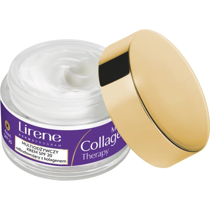 Lirene Mezo Collagen Therapy 70+ hranilna dnevna krema za zrelo kožo SPF 20 50 ml