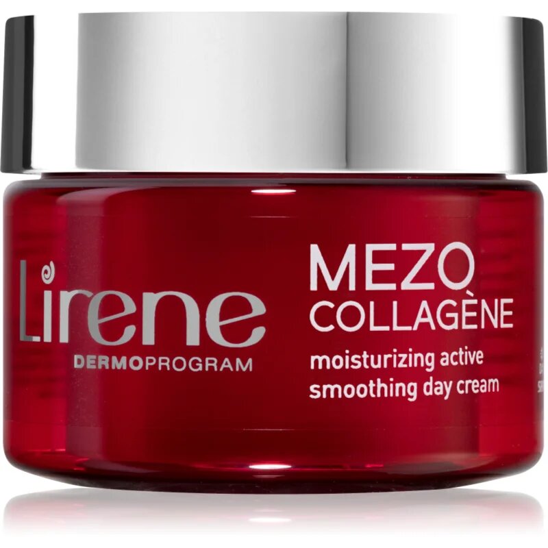 Lirene Mezo Collagène dnevna vlažilna krema z gladilnim učinkom SPF 10 40+ 50 ml