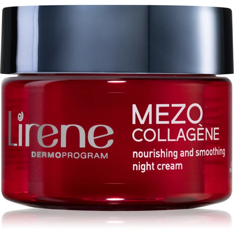 Lirene Mezo Collagène nočna gladilna krema z regeneracijskim učinkom 50 ml