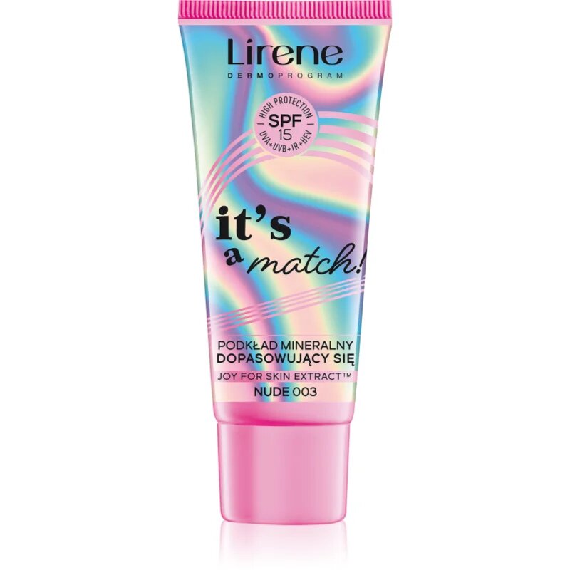 Lirene Mineral mineralna tonirana krema za normalno do mešano kožo SPF 15 nude 30 ml