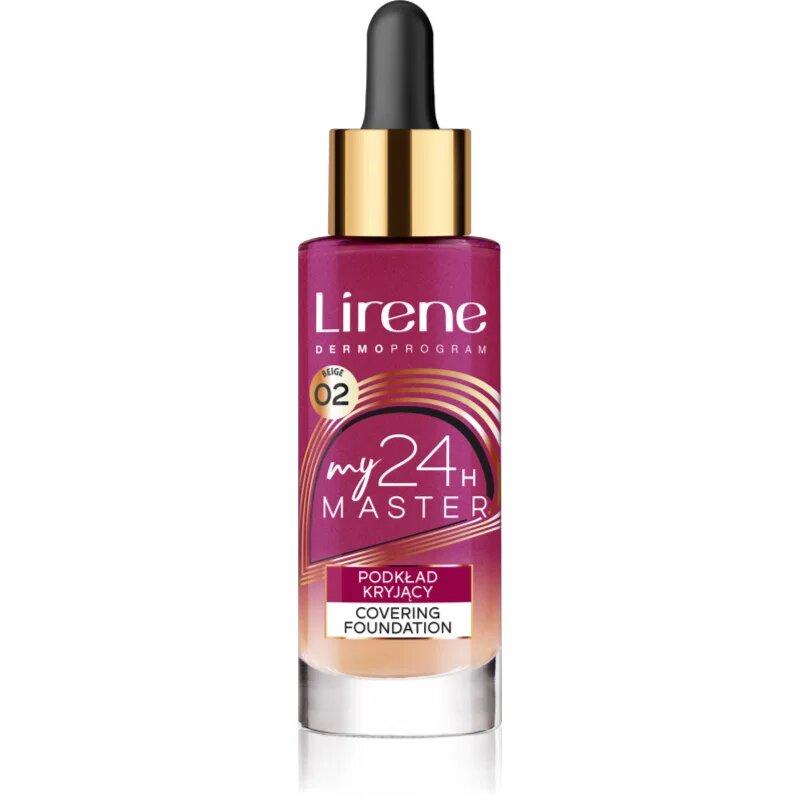 Lirene My Master visoko prekrivni tekoči puder odtenek Beige 30 ml