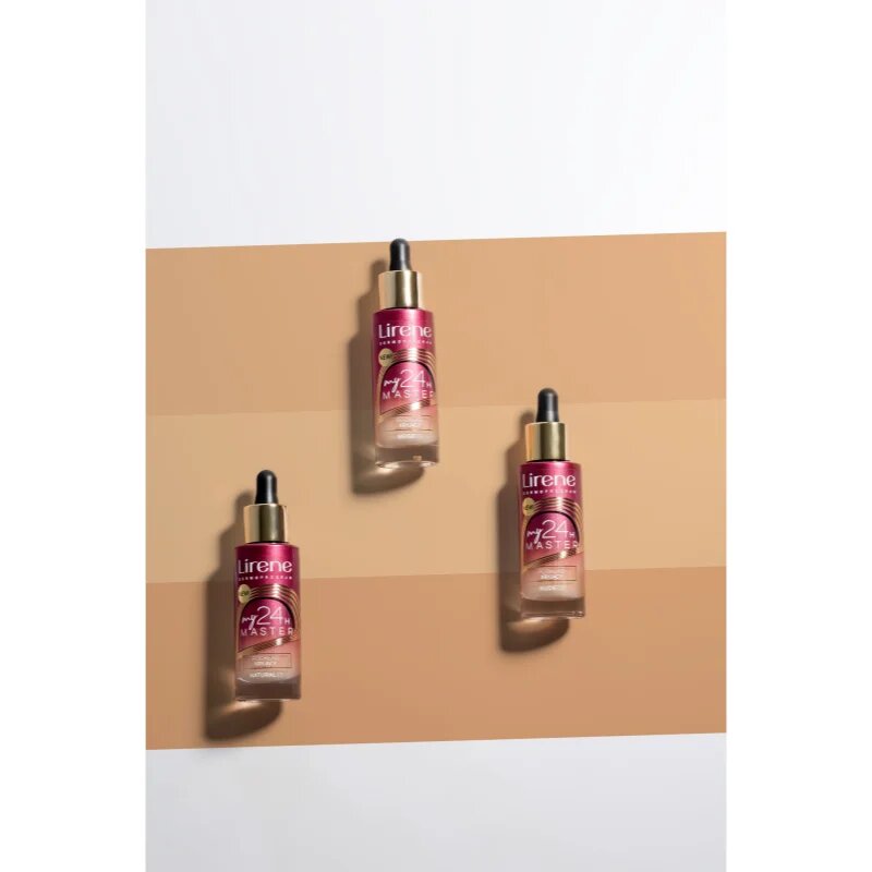 Lirene My Master visoko prekrivni tekoči puder odtenek Beige 30 ml