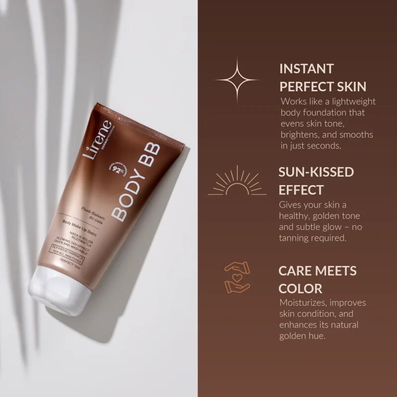Lirene Perfect Tan balzam za telo za takojšen bronast učinek 175 ml