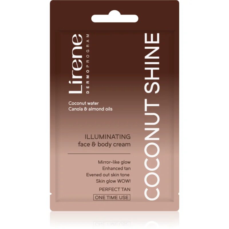 Lirene Perfect Tan krema za posvetljevanje za povečanje porjavelosti 12 ml