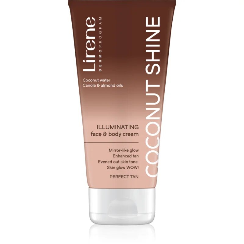 Lirene Perfect Tan krema za posvetljevanje za povečanje porjavelosti 150 ml