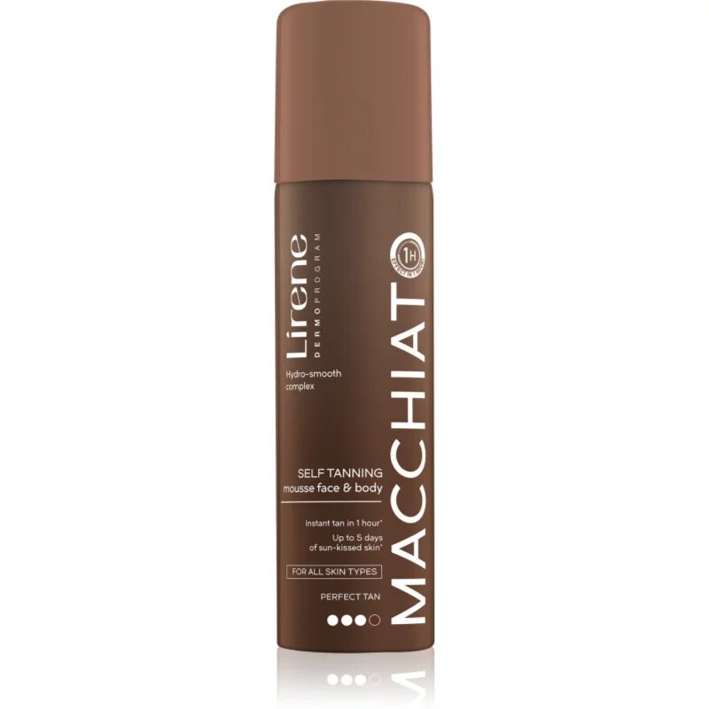 Lirene Perfect Tan samoporjavitvena pena za obraz in telo 150 ml