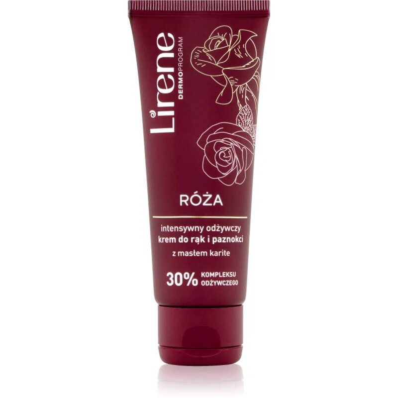 Lirene Rose intenzivno hranilna krema za roke in nohte 75 ml