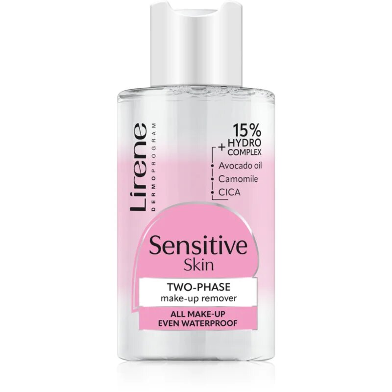 Lirene Sensitive skin dvofazna micelarna voda za občutljivo kožo 125 ml