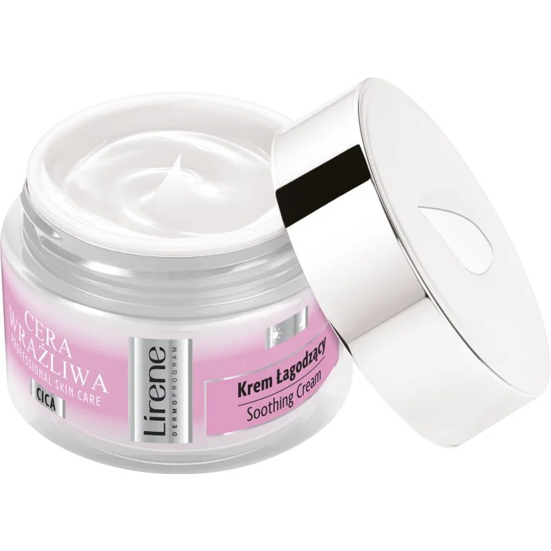 Lirene Sensitive skin hranilna krema za občutljivo kožo 50 ml