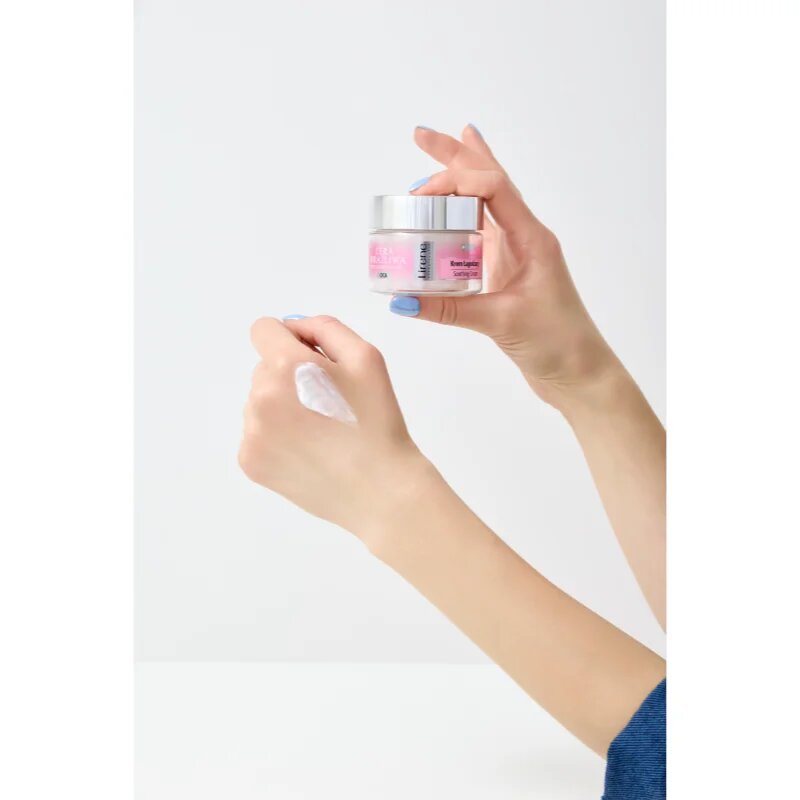 Lirene Sensitive skin hranilna krema za občutljivo kožo 50 ml
