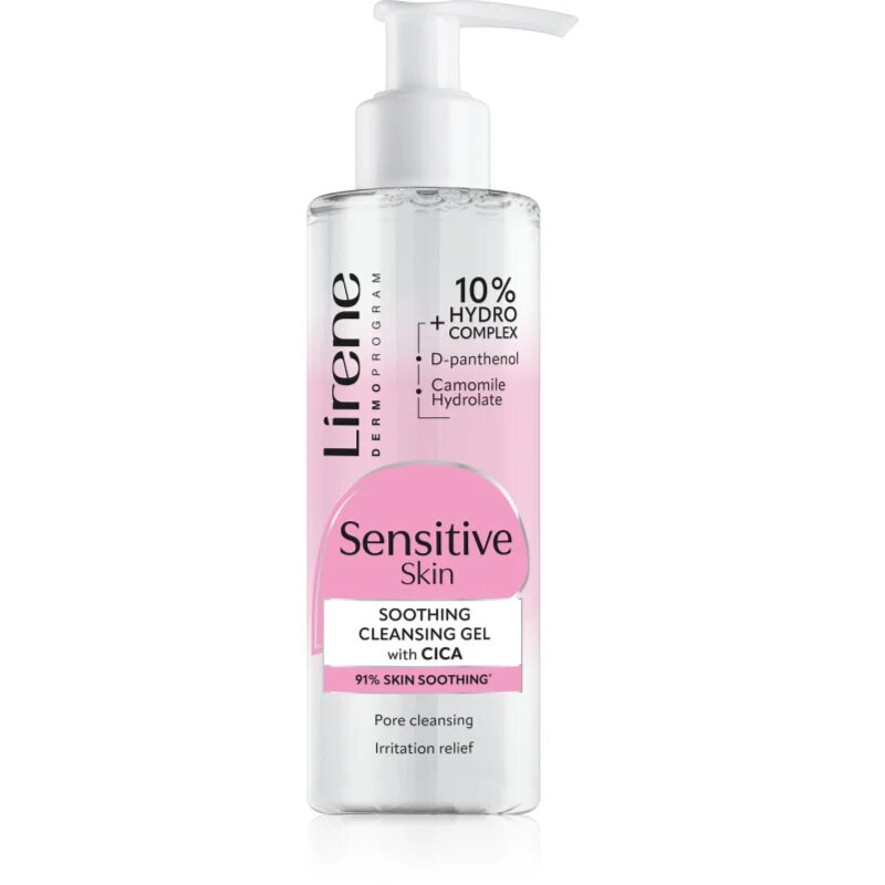 Lirene Sensitive skin micelarni gel za občutljivo kožo 145 ml