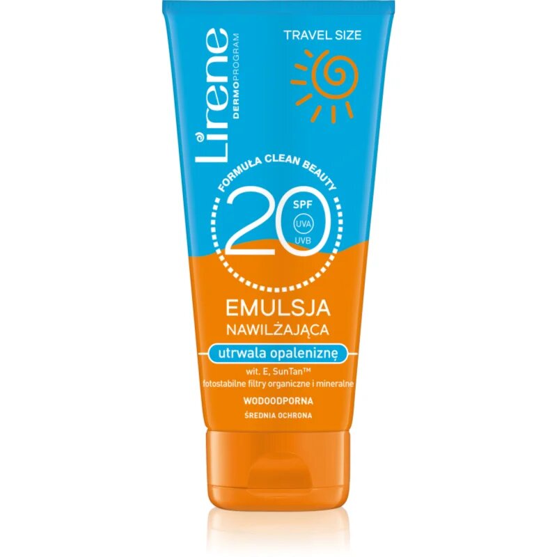 Lirene Sun care vlažilna zaščitna krema SPF 20 90 ml