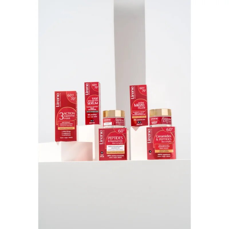 Lirene Total Anti-Age Rich Serum 60+ učvrstitveni serum proti gubam 30 ml
