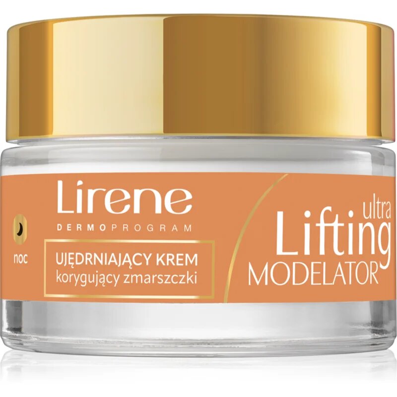 Lirene Ultra Lifting Modelator 50+ učvrstitvena nočna krema za korekcijo gub 50 ml