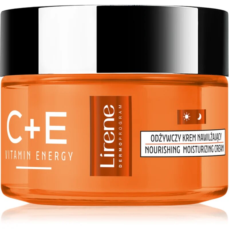 Lirene Vitamin Energy C+E krema za obraz za prehrano in hidracijo 50 ml
