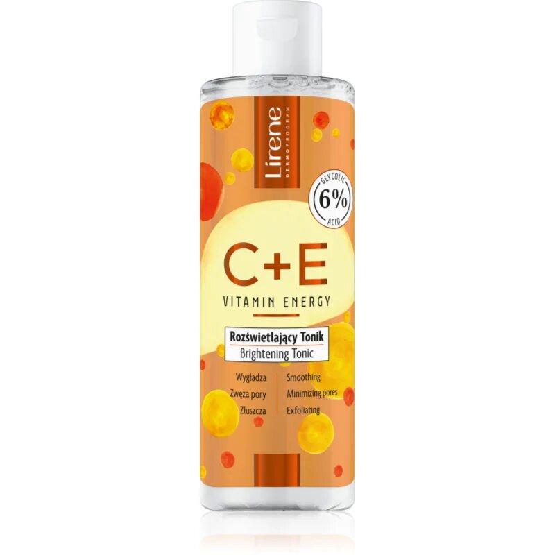 Lirene Vitamin Energy C+E posvetlitveni tonik 200 ml
