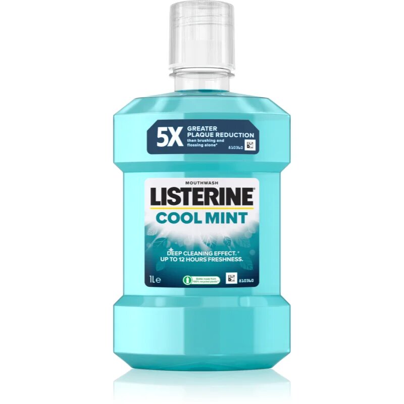 Listerine Cool Mint ustna voda za svež dah 1000 ml