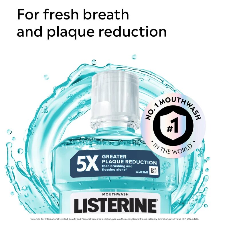 Listerine Cool Mint ustna voda za svež dah 1000 ml