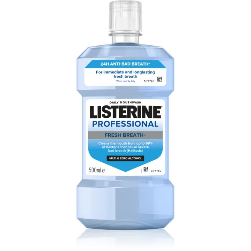 Listerine Professional Fresh Breath+ ustna voda za svež dah 500 ml