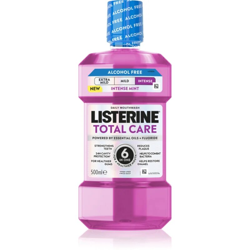 Listerine Total Care Intense ustna voda brez alkohola 500 ml