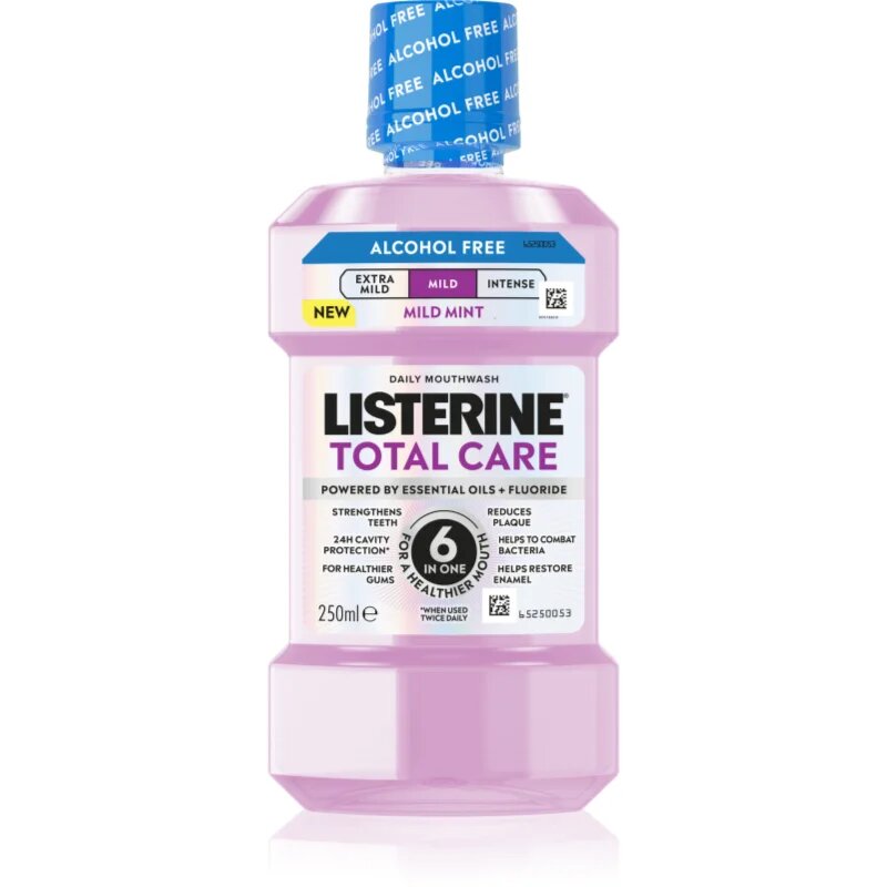 Listerine Total Care Mild ustna voda brez alkohola 250 ml