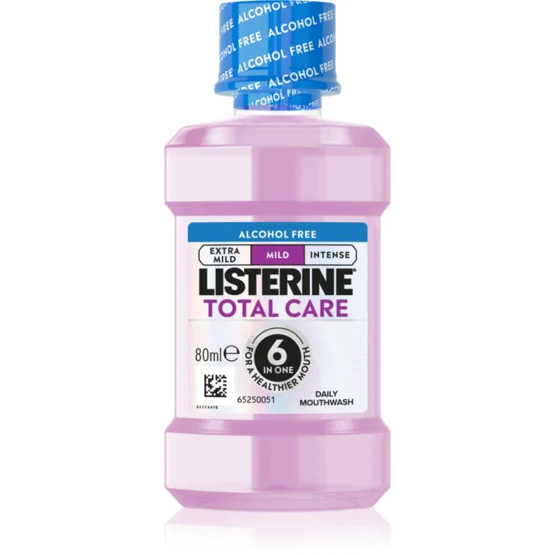 Listerine Total Care Mild ustna voda brez alkohola 80 ml