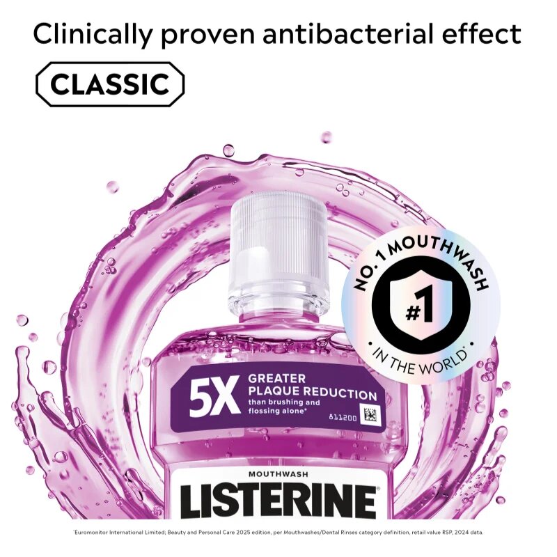 Listerine Total Care Teeth Protection ustna voda za popolno zaščito zob 6 v 1 500 ml