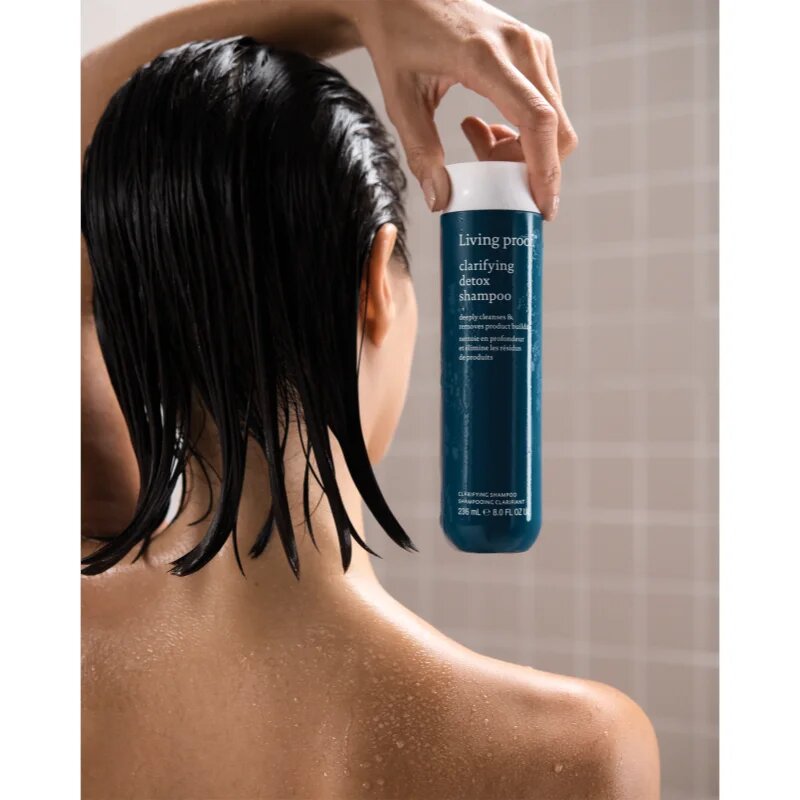 Living Proof Clarifying Detox Detox Shampoo nežni čistilni šampon za vse tipe las 236 ml