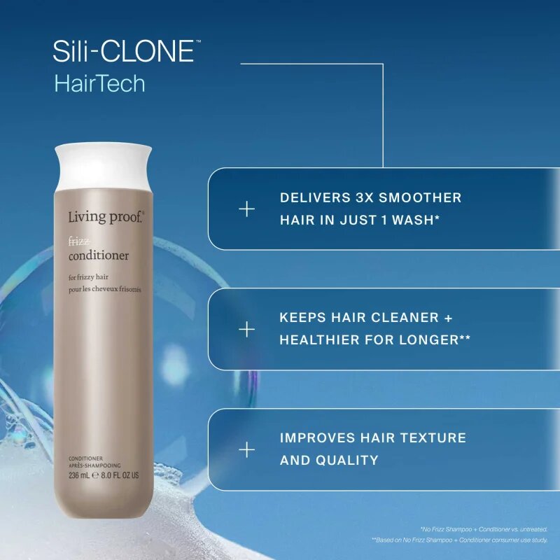 Living Proof No Frizz balzam za glajenje las proti krepastim lasem 236 ml