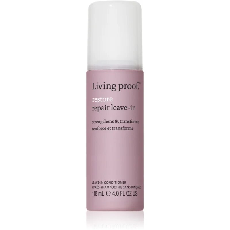 Living Proof Restore Repair Leave-in regeneracijski balzam brez spiranja za zelo poškodovane lase z razcepljenimi konicami 118 ml
