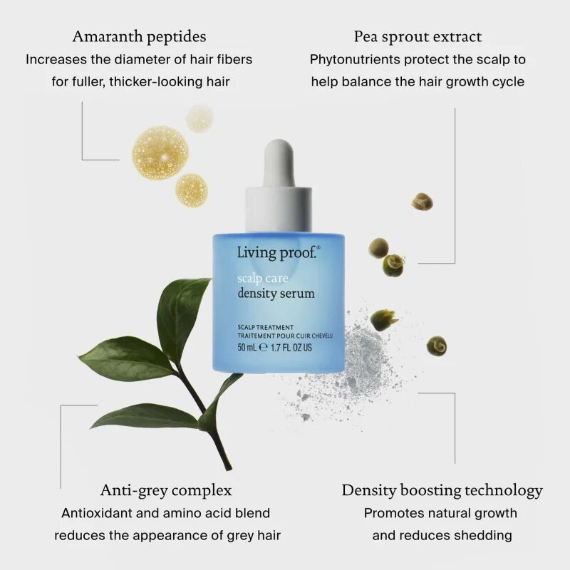 Living Proof Scalp Care serum za obnovitev gostote las 50 ml