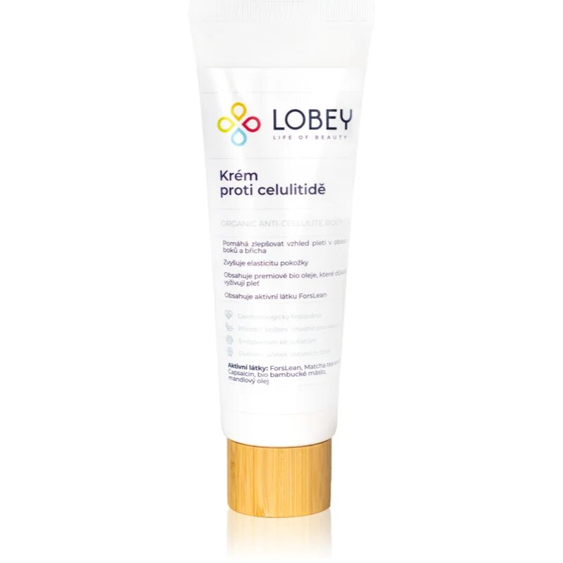 Lobey Body Care krema za telo proti celulitu 200 ml
