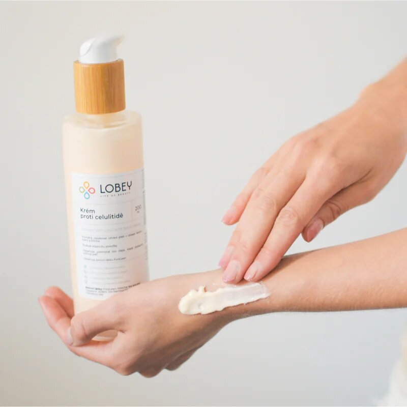 Lobey Body Care krema za telo proti celulitu 200 ml