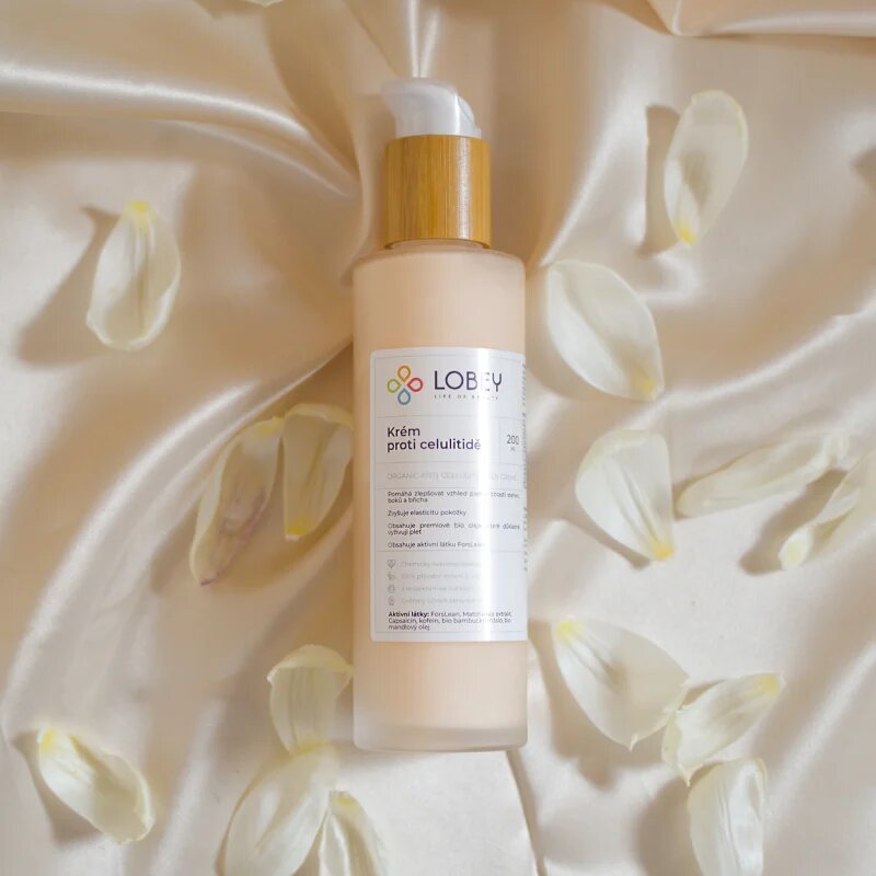 Lobey Body Care krema za telo proti celulitu 200 ml