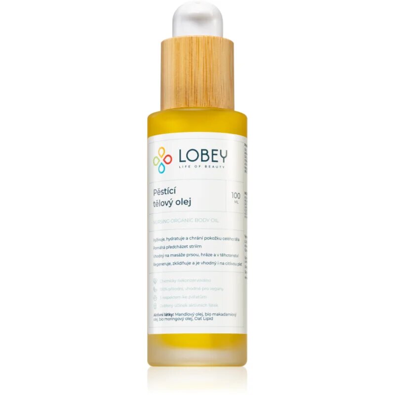Lobey Body Care negovalno olje za telo 100 ml