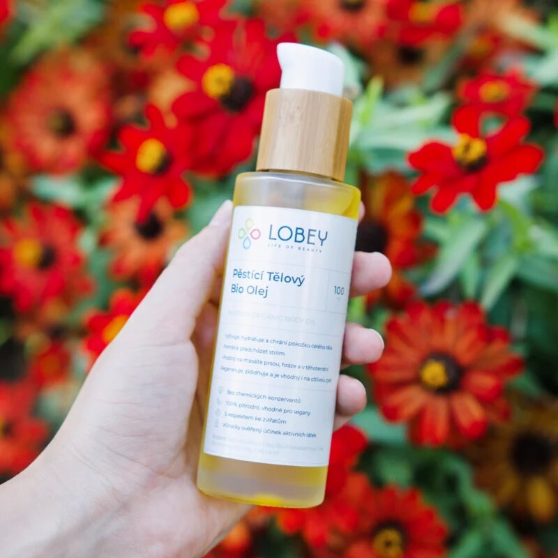 Lobey Body Care negovalno olje za telo 100 ml