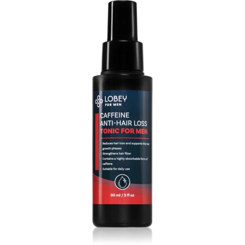 Lobey Caffeine tonik proti izpadanju las za moške 90 ml