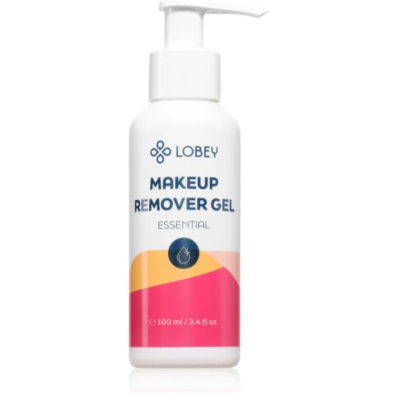 Lobey Essential čistilni gel za odstranjevanje ličil 100 ml