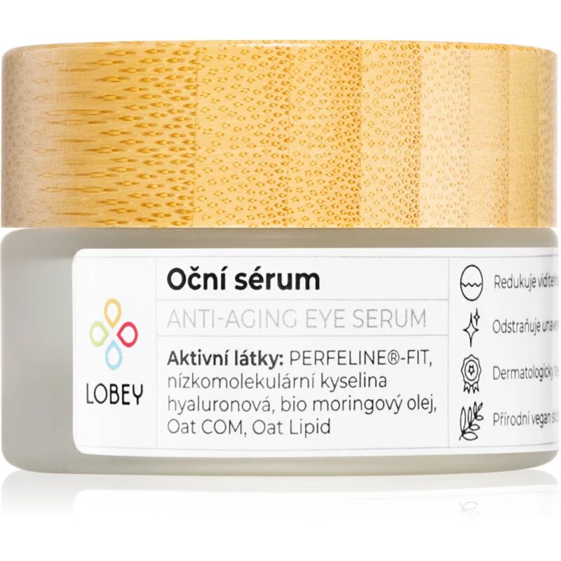 Lobey Face Care Eye Serum serum za oči proti gubam 15 ml