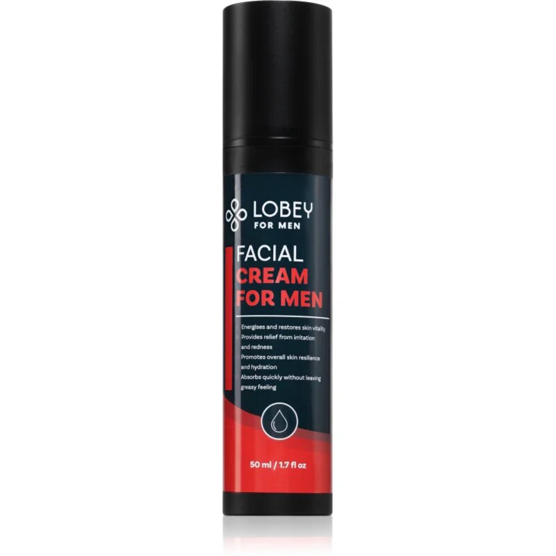 Lobey For Men poživitvena krema za moške 50 ml