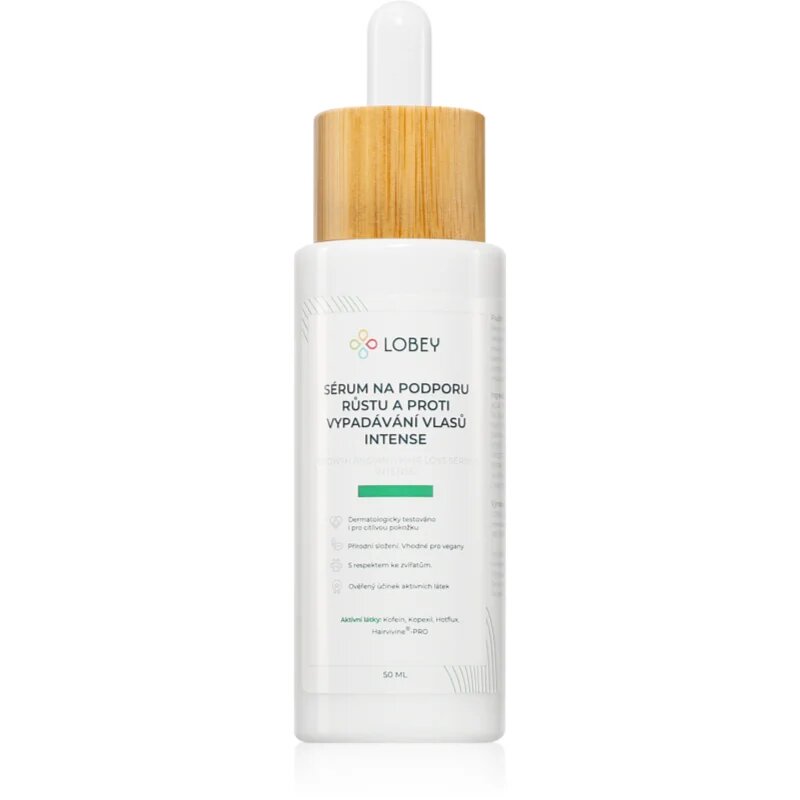 Lobey Hair Care serum za lase za pospeševanje rasti las 50 ml