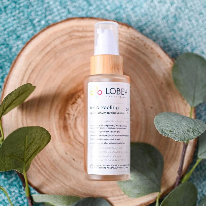Lobey Skin Care AHA Peeling piling za obraz z AHA 50 ml