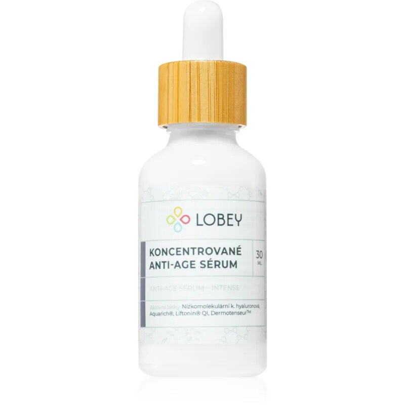 Lobey Skin Care Anti-age serum koncentriran serum proti znakom staranja kože 30 ml