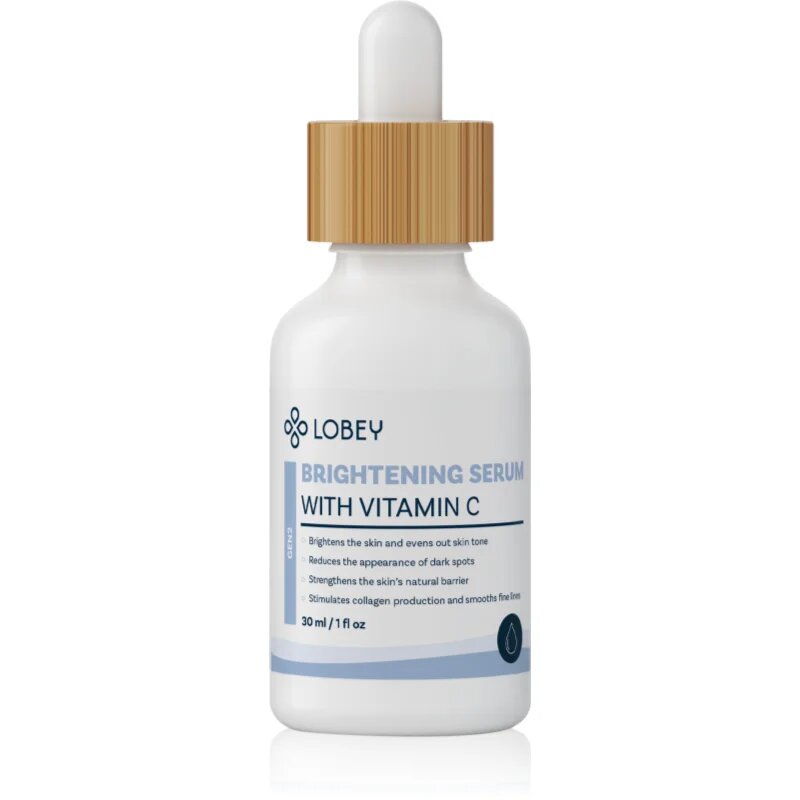 Lobey Skin Care Brightening Serum posvetlitveni serum za obraz z vitaminom C 30 ml