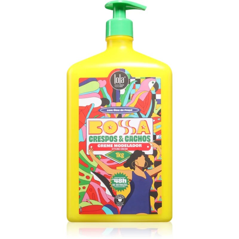 Lola Cosmetics Bossa stiling krema za kodraste lase 1000 g
